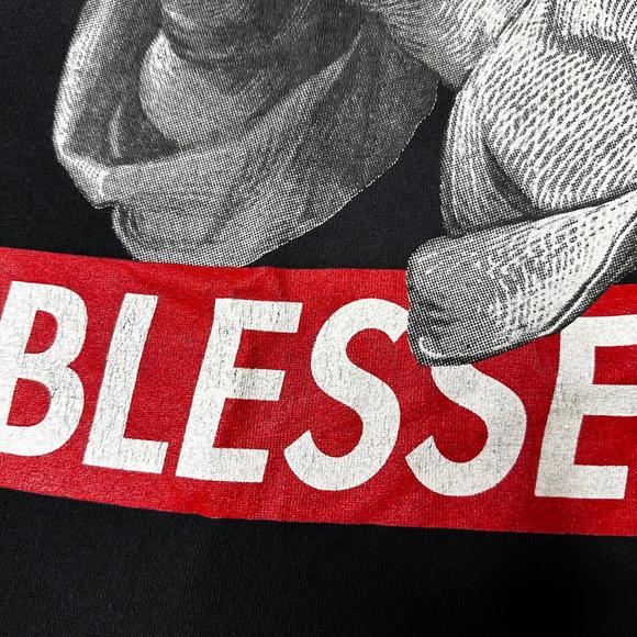 3Forty Inc Blessed Money Graphic T-Shirt Black Men’s M - Picture 4 of 8